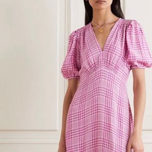 Faithful the Brand Plaid Midi Dress